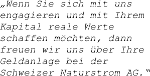 „Wenn Sie sich mit uns