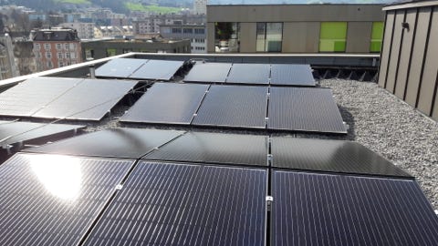 PV Anlage Lindenpark Kriens